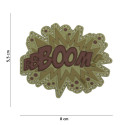 Patch 3D "Boom !" (marron)