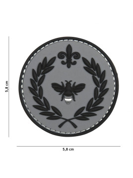 Patch 3D PVC Napoléon (gris)