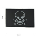 Patch 3D PVC  Tête de pirate