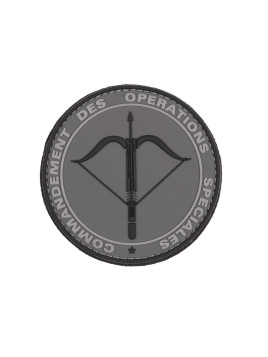 Patch 3D PVC COS (gris)