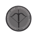 Patch 3D PVC COS (gris)