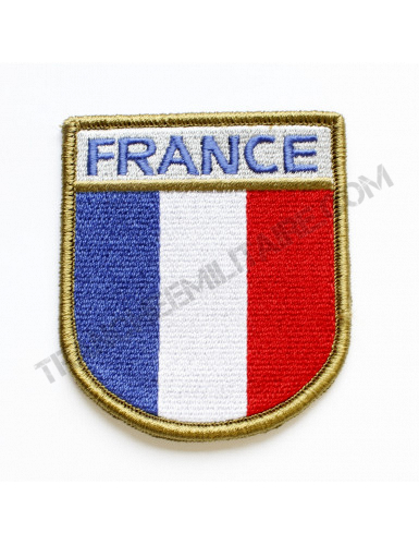 Ecusson France (basse visibilité) - La Tranchée Militaire