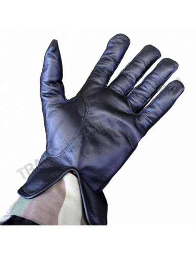 Paire de gants militaire en cuir armée Fr Taille 9.0 neuf