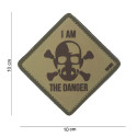 Patch 3D PVC " I am the danger " sable