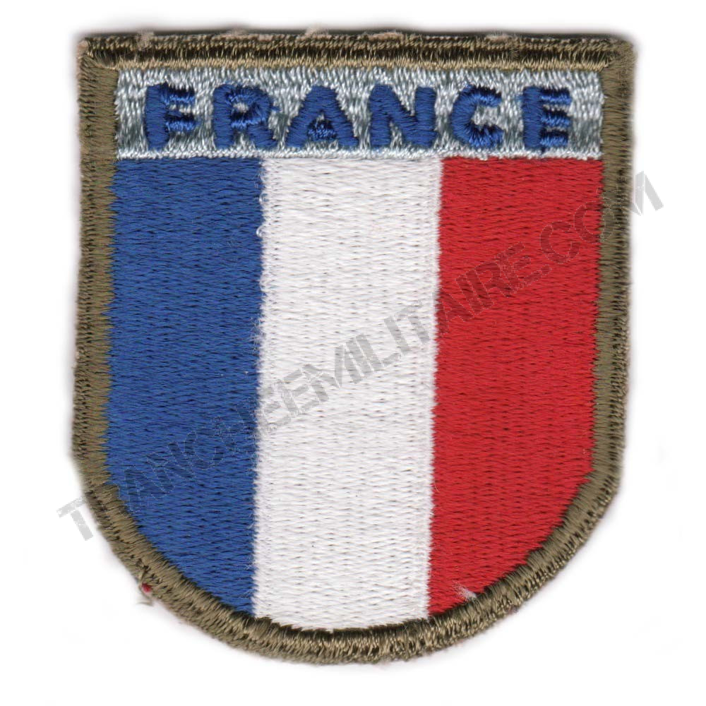 Ecusson brodé France réglementaire - Vêtements militaires