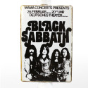 Plaque Black Sabbath Deutsches Theater