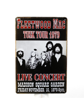 Plaque Fleetwood Mac Tusk Tour