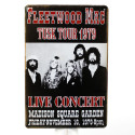 Plaque Fleetwood Mac Tusk Tour