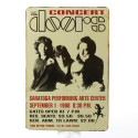 Plaque The Doors concert