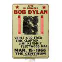 Plaque Bob Dylan