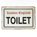 Plaque London Toilet