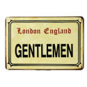 Plaque London Gentlemen