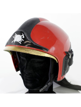 NET TOYS Casque de Pompier Casque Sapeur Protection Soldat du feu  Accessoire déguisement Pompier matériel de Mascarade Fire Chief Coiffure  déguisement