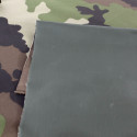 Tissu Satin Camouflage CE