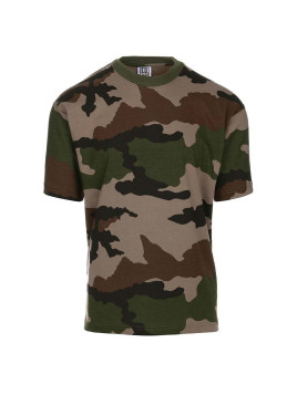 T-shirt camouflage français