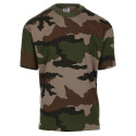 T-shirt camouflage français