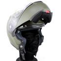 Casque moto Vert OTAN