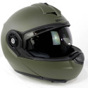 Casque moto Vert OTAN