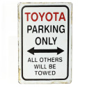 Plaque Parking TOYOTA