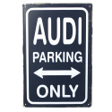 Plaque Parking Audi