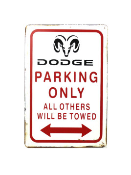 Plaque Parking Dodge