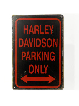 Plaque Parking Harley Davidson