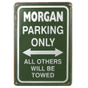 Plaque Parking Morgan