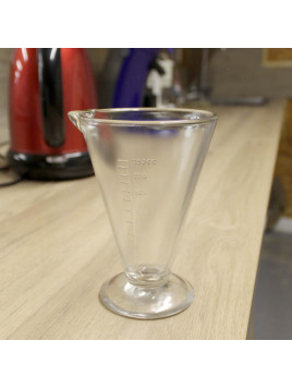 Verre doseur vintage