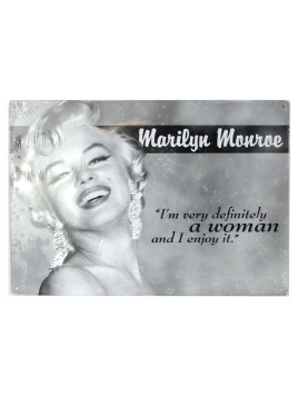 Plaque Marilyn "woman"